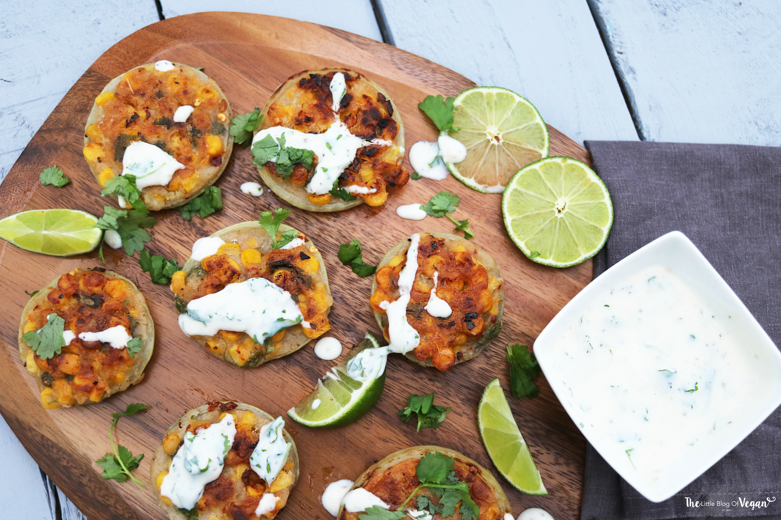 Spicy sweetcorn & onion fritters The Little Blog Of Vegan