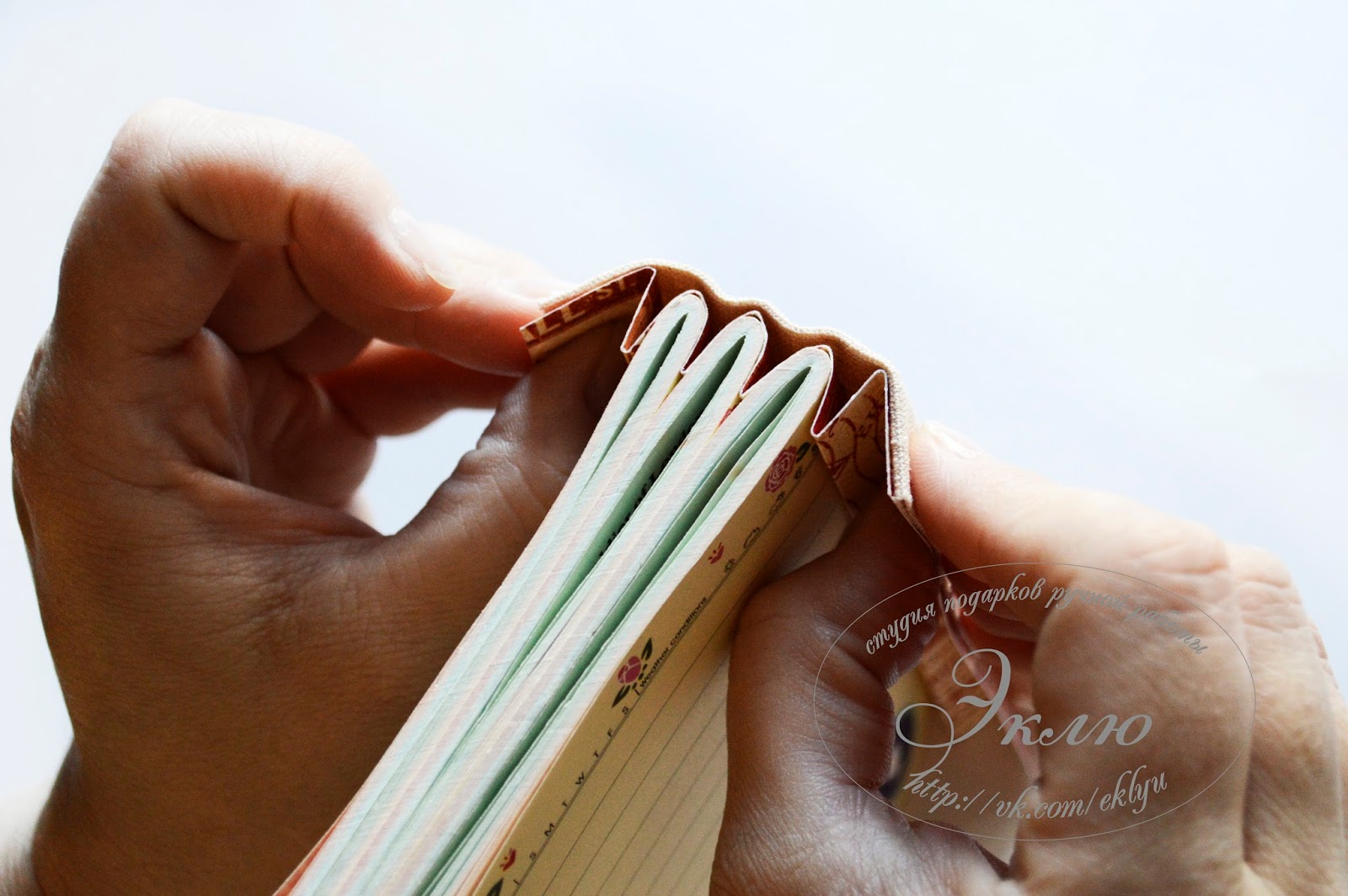 Студия "Эклю": Переплет для блокнота