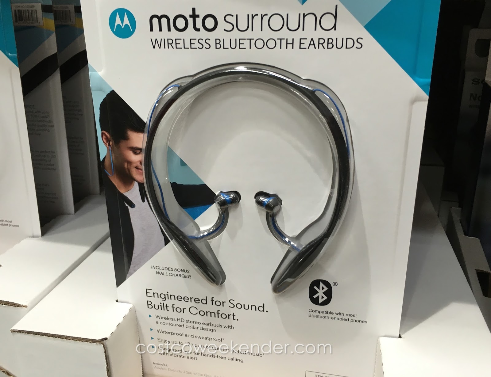 Motorola Moto Surround Wireless Bluetooth Earbuds Costco Weekender