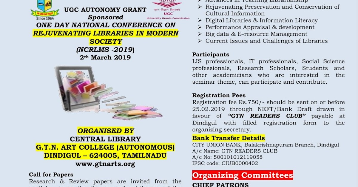 Library Science Professionals Portal One Day National Conference on