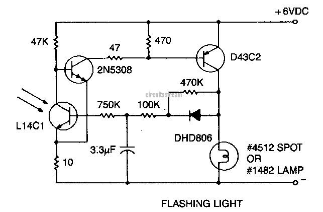 Make a Warning Light and Marker Light Circuit Diagram | Circuits