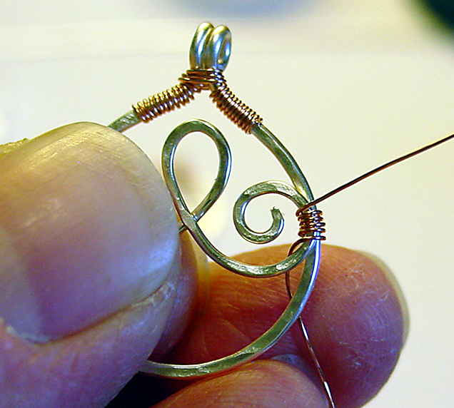 The Real Leopardstripes: New wirework tutorial: Hammered & Bound Two ...
