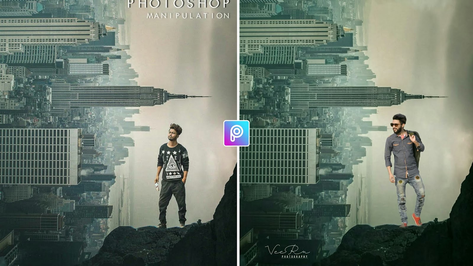 Manipulation Movie poster photo editing by picsart