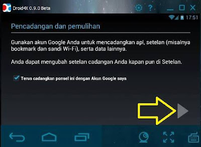 Instal Android di PC dan Laptop dengan Droid4x