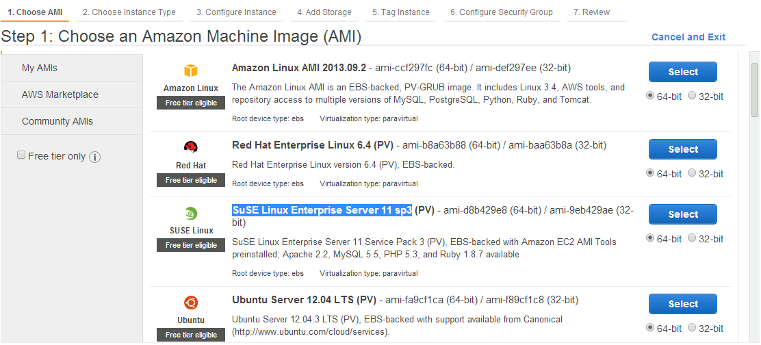 Aws Amazon Vps Linux