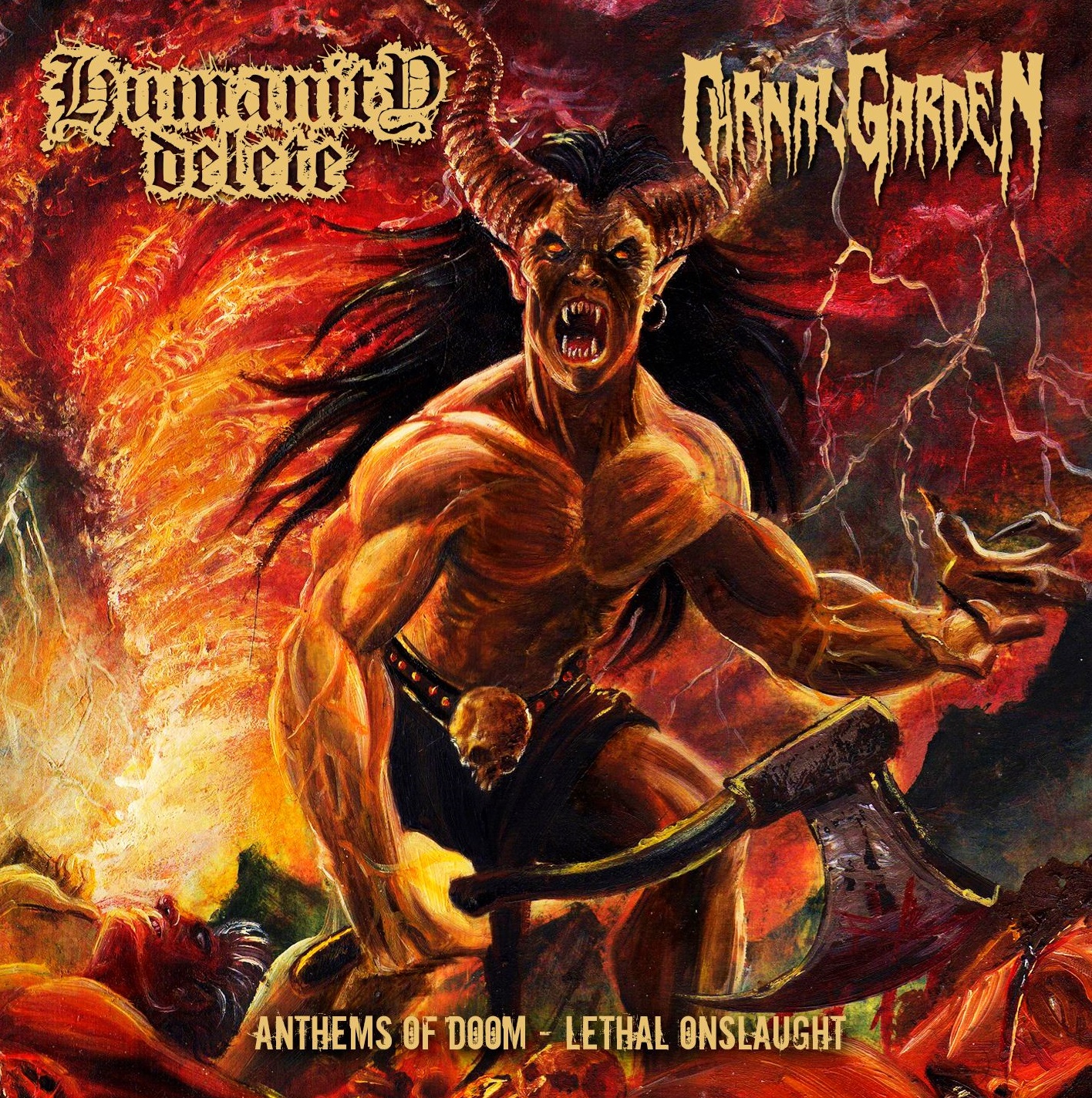 DoomToGrindZine: Humanity Delete/Carnal Garden/Anthems Of Doom/Lethal ...