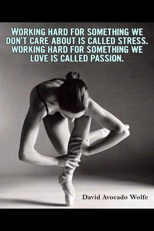 Live with passion: