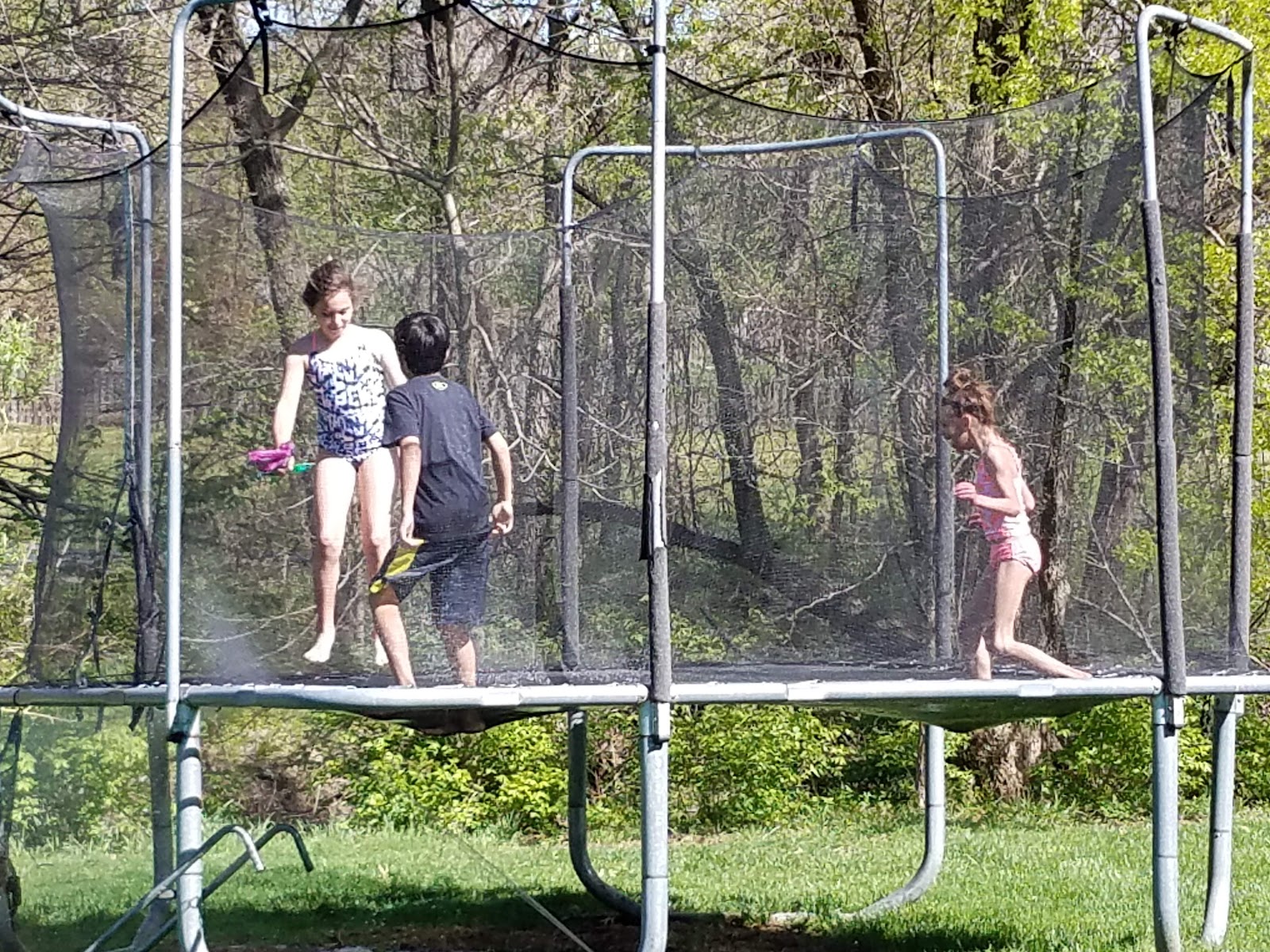 Benton Family April 20th (Easter Egg Dying/Trampoline Fun)