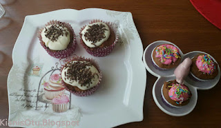 Glütensiz cupcake /Kişniş Otu Nefis, kek, cupcake, Glütensiz, glutensiz, kişniş, çay, kolay,