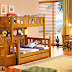 Giường tầng gỗ giá rẻ cho phòng trẻ em cao cấp