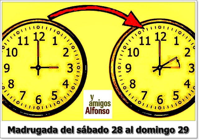 AlfonsoyAmigos - Cambio de hora