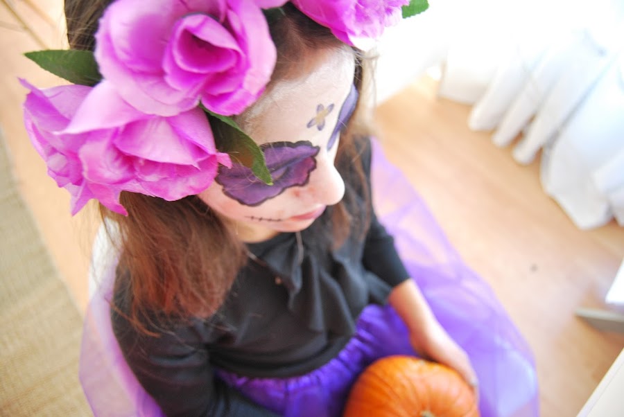 diadema de flores fácil de hacer