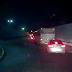 lateral do viaduto da Urbana sentido Mário Negócio congestionado