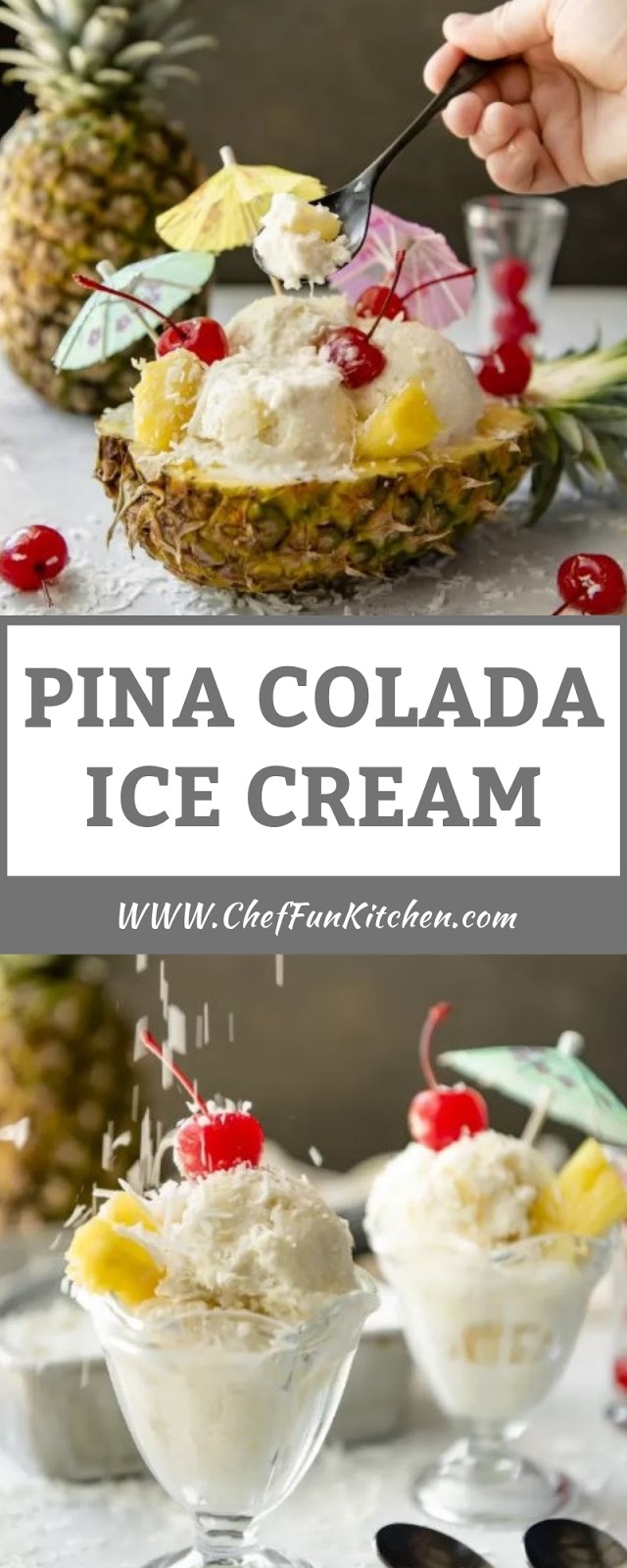 PINA COLADA ICE CREAM