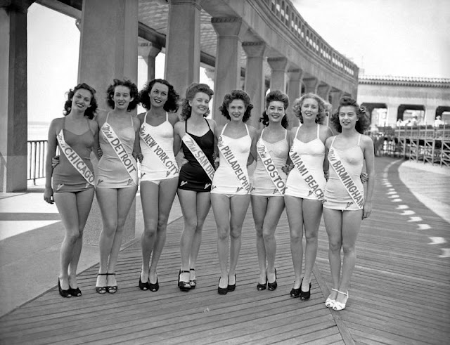 Historical Pictures Of Miss America Through The Years Of The 20th