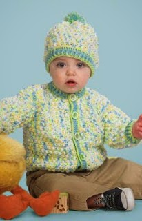Free Crochet Pattern for Cardigan-Free baby Crochet Patterns