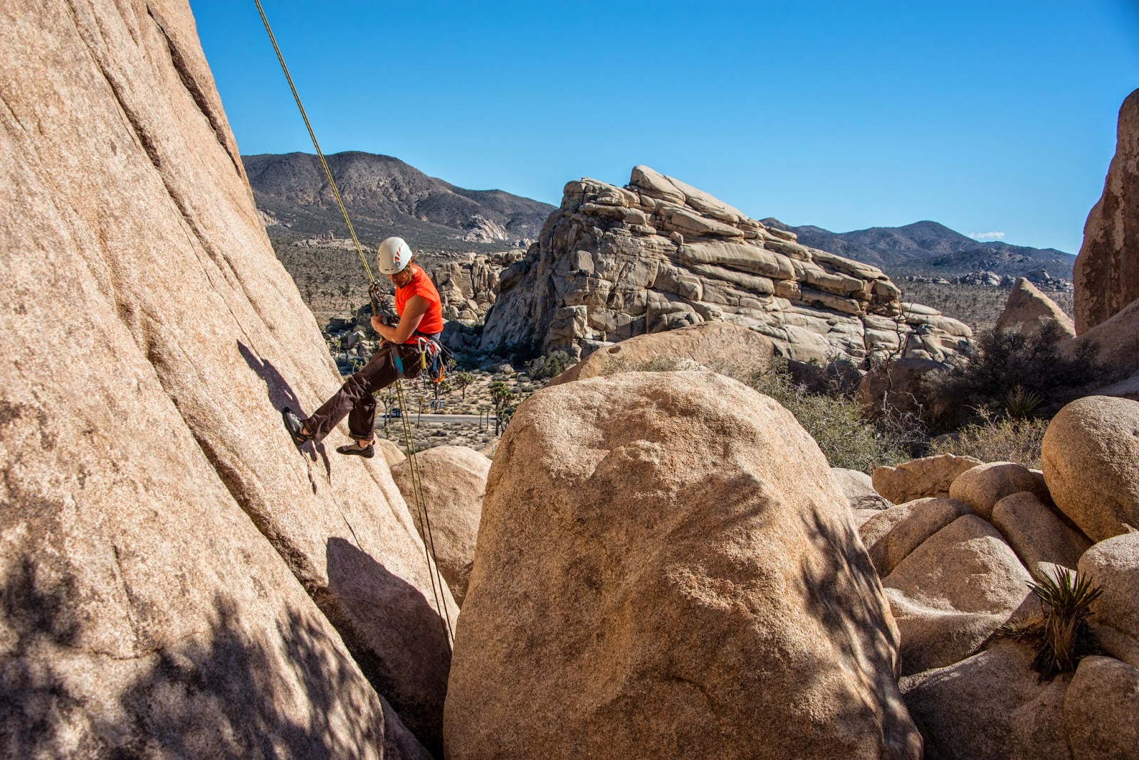 Power Travelers Bouldering and Climbing in Joshua Tree National Park