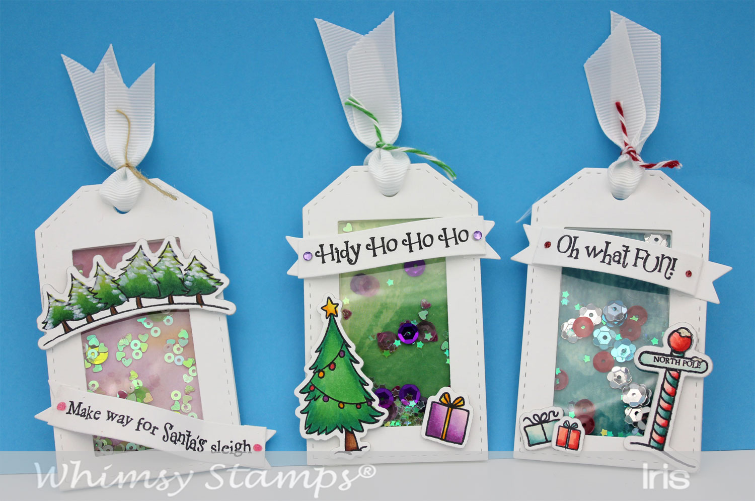 Christmas shaker tags Clearance