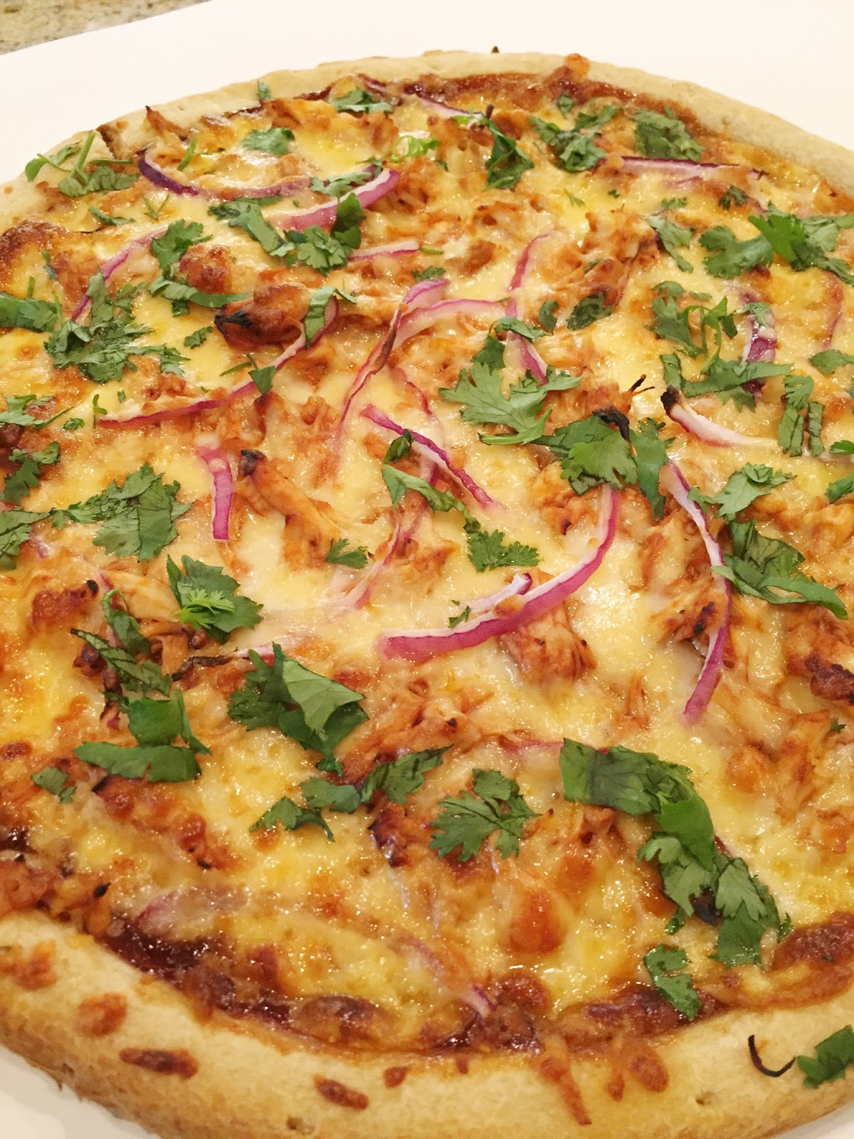 Lindsey Lately: Homemade BBQ Chicken Pizza