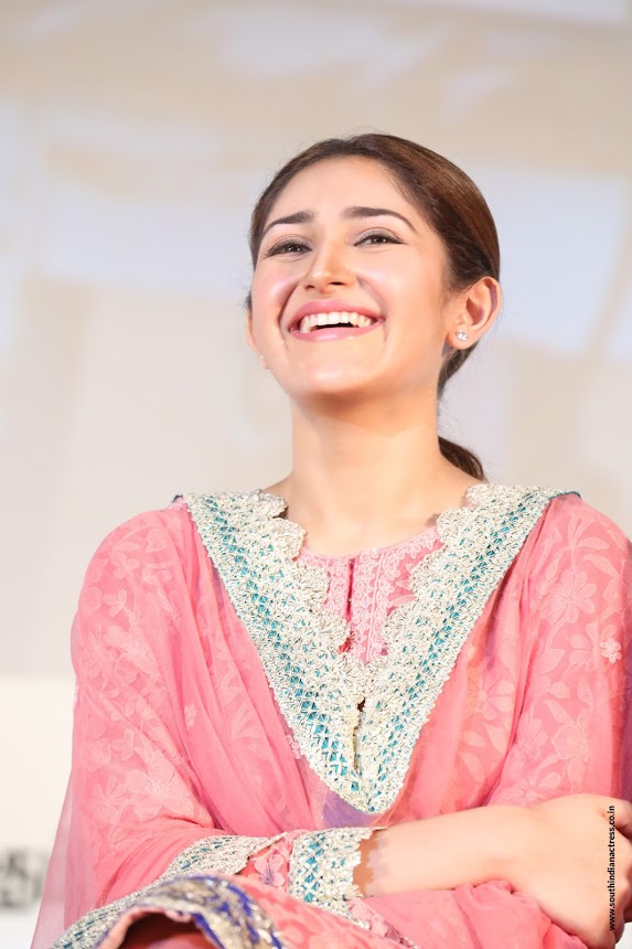 Sayyeshaa Saigal at Junga movie audio launch