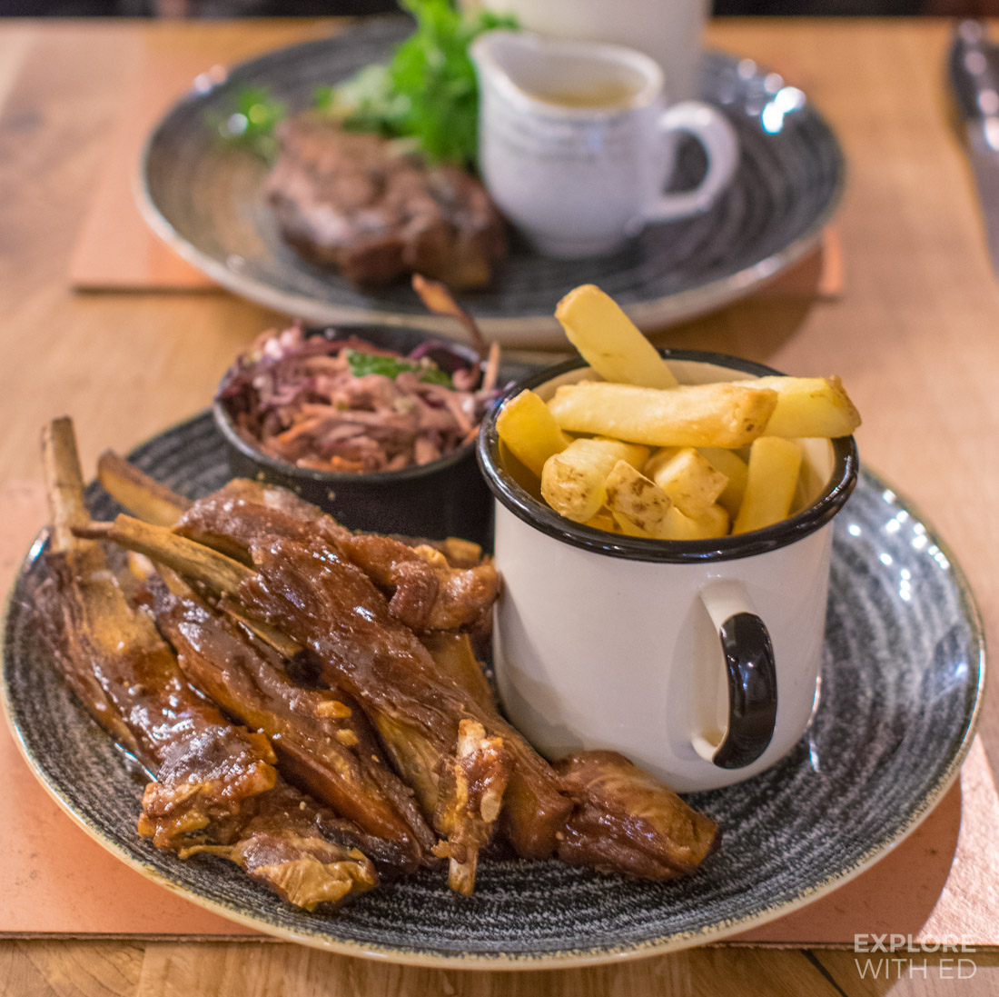 Beijing Bang Lamb Ribs from The Rib restaurant at the Celtic Manor