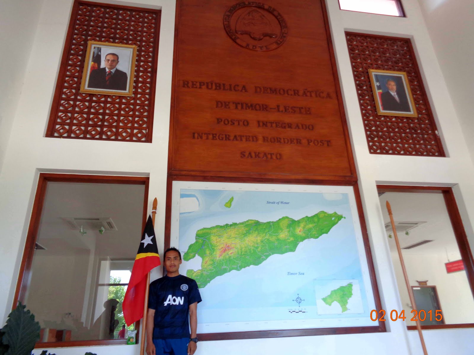 Diperbatasan Timor Leste