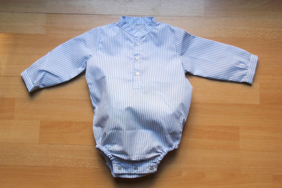 DIY Cómo hacer camisa-body para bebé (patrones gratis) blog costura y diy