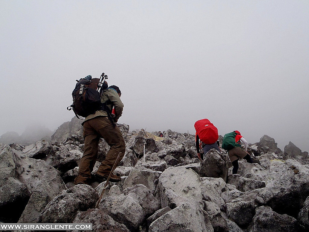 SIRANG LENTE MT. APO hiking itinerary and a collection of photos of