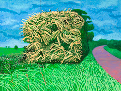 hockney david landscapes trees landscape friday painting artist mind yorkshire envision fact limit something