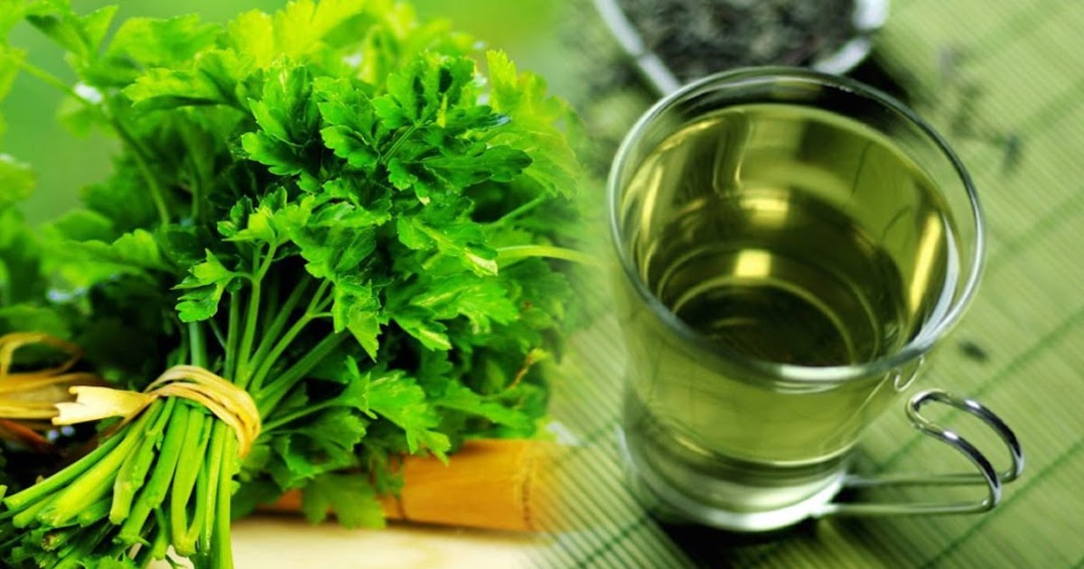 The Parsley Tea Is a Good Cure for UTIs, Ovary Cancer, Anemia and