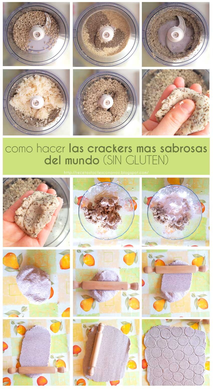 Las crackers más sabrosas y económicas del mundo! (SIN GLUTEN) La