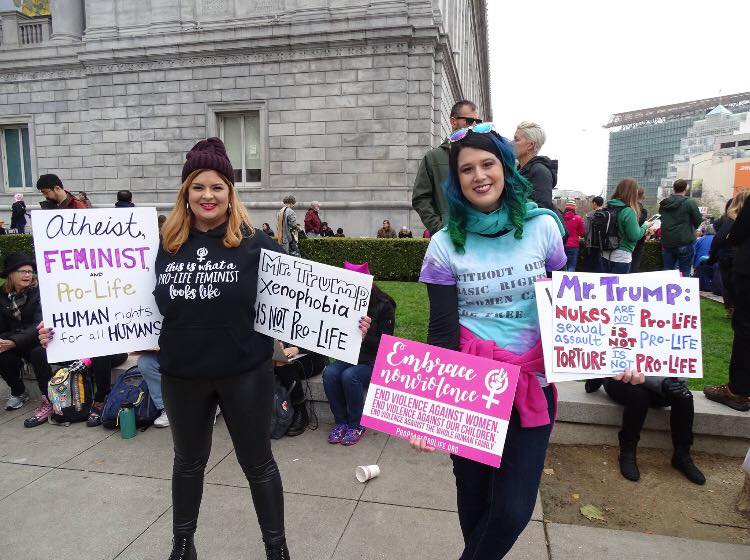Secular Pro-Life Perspectives: Pro-Lifers Attend the Women's March San
