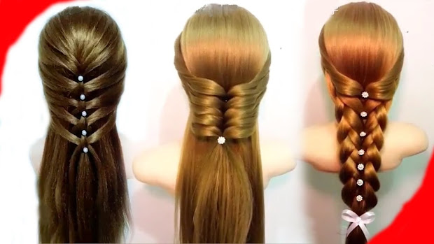 easy hairstyles girls - beauty