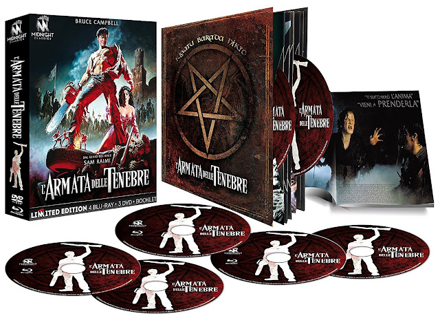 L'Armata Delle Tenebre-Midnight Classics Limited Edition (4 DVD + 3 Blu-Ray) 