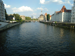 A view of the River Spree overlooking Museum Island in Berlin