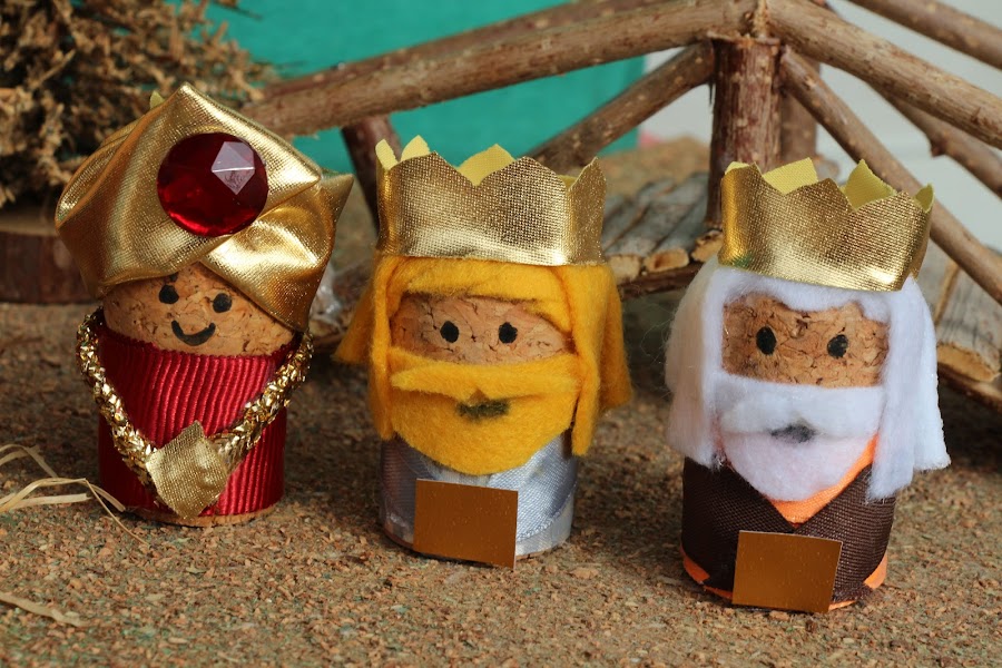 reyes magos corcho