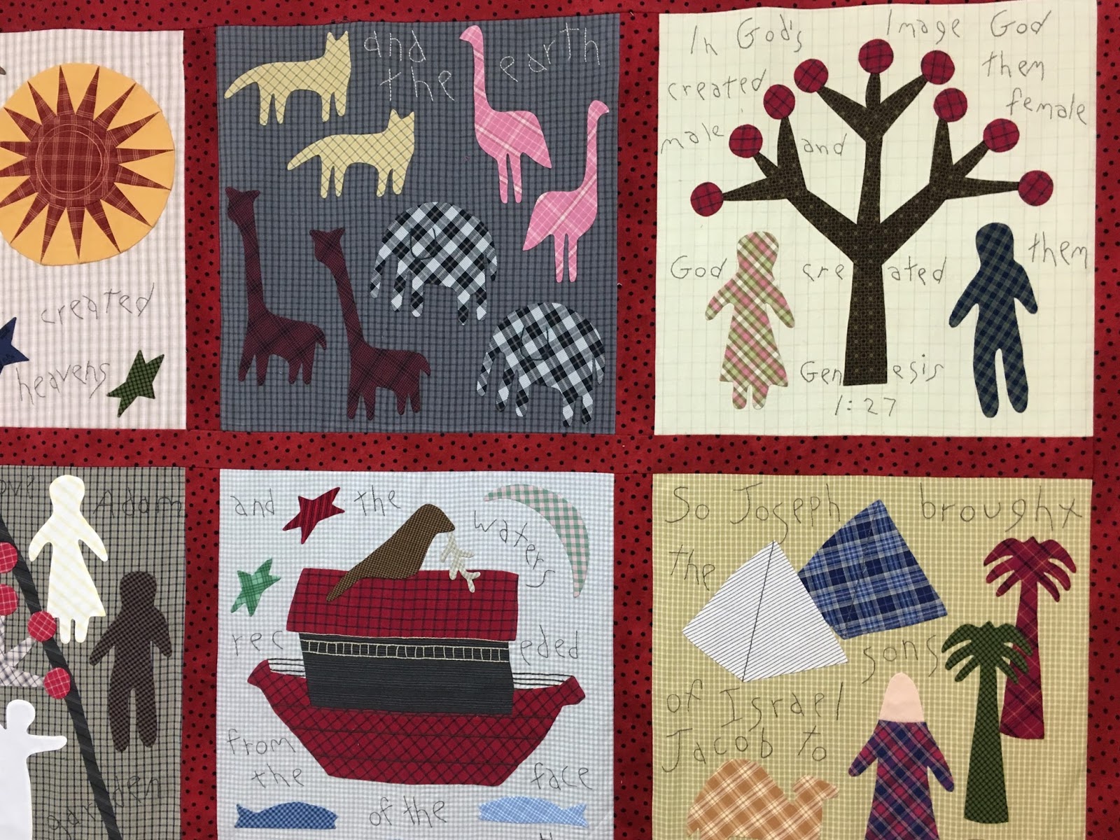 TatteredGarden Quilting The Bible Quilt, 1718 Coverlet and My Di Ford