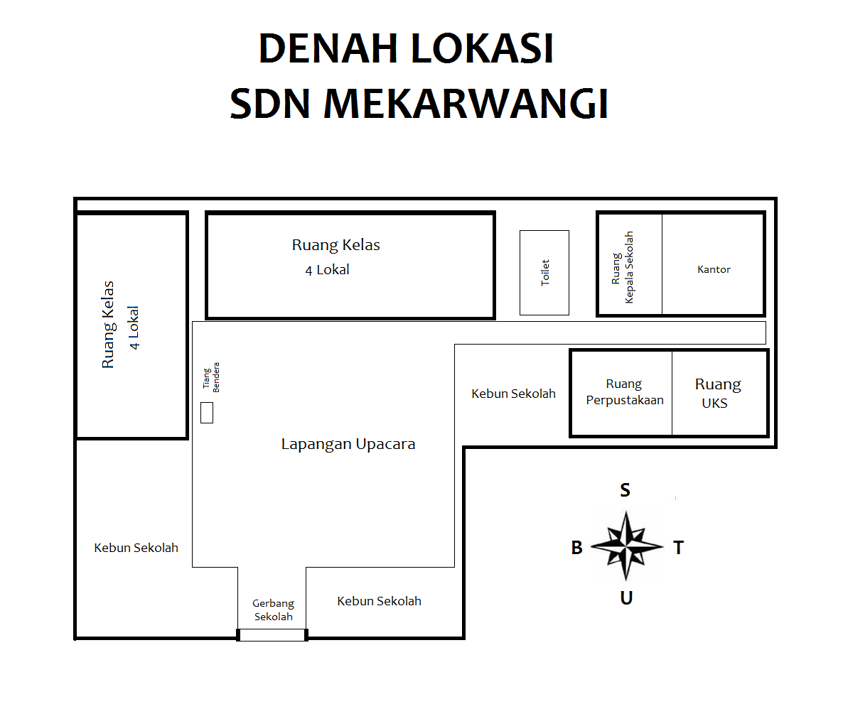  Denah  Lokasi SD  Negeri Mekawangi SDN MEKARWANGI CISAUK 