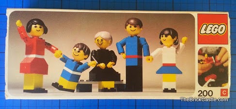 The Brick Castle: The Original 1974 Lego Family set 200