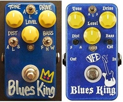 Gear Otaku: VFE Pedals Blues King V3 発売。Analog Man King of Tone ...
