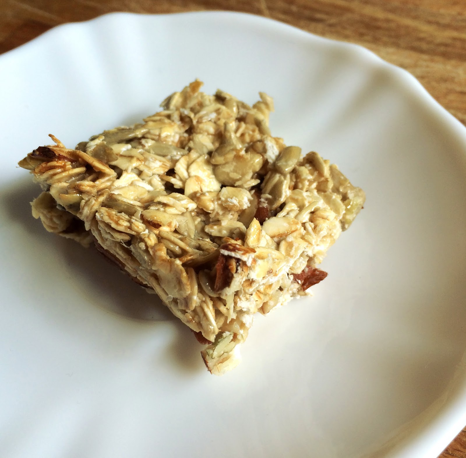 Nut and Seed HomeMade Muesli Bars Healthy Snack
