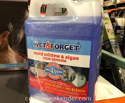 Clean the surfaces around your home with Wet & Forget Mold Mildew & Algae Stain Remover