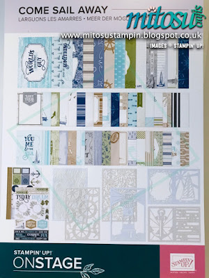 Come Sail Away Suite NEW Stampin' Up! Products #onstage2019 Display Board from Mitosu Crafts UK Come Sail Away Suite NEW Stampin' Up! Products #onstage2019 Display Board from Mitosu Crafts UK