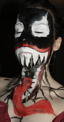 venom face paint tutorial advertisement