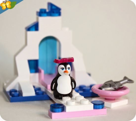 LEGO® Friends Animaux - Série 4 - Le pingouin et son aire de jeux de glace