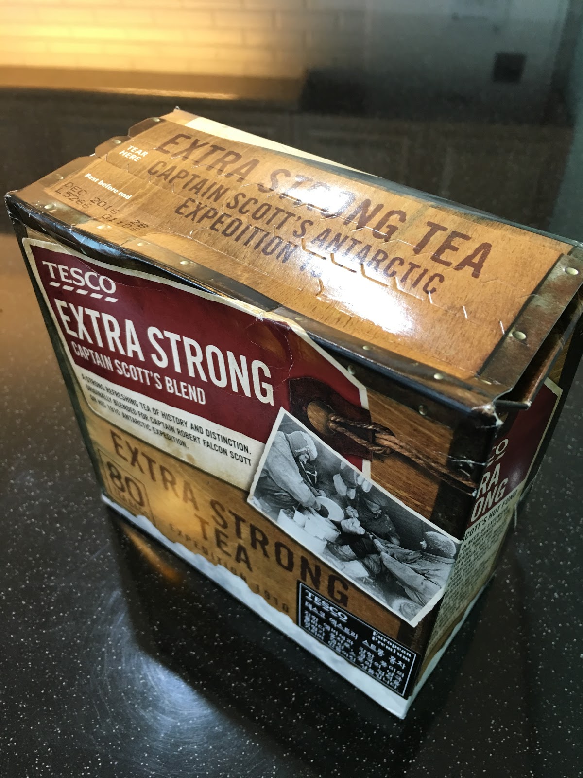 Comme d'habitude DANGUN 天開 테스코 엑스트라 스트롱 홍차 TESCO EXTRA STRONG TEA