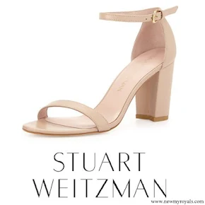 Kate Middleton wore Stuart Weitzman Nearlynude Leather City Sandal