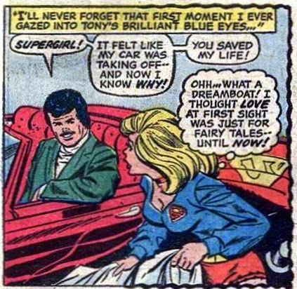Supergirl #7, Kara loves Tony