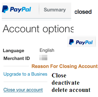 How to Delete/ Deactivate/ Close a Paypal Account - Delete Internet