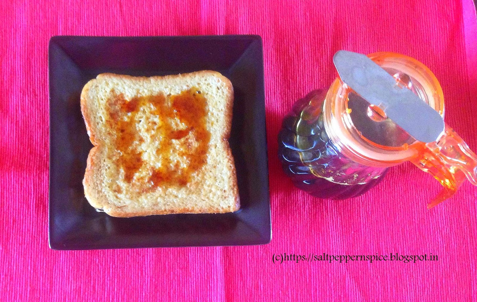 Salt and Pepper (With a Lot of Spice!) French Toast with Gula Melaka